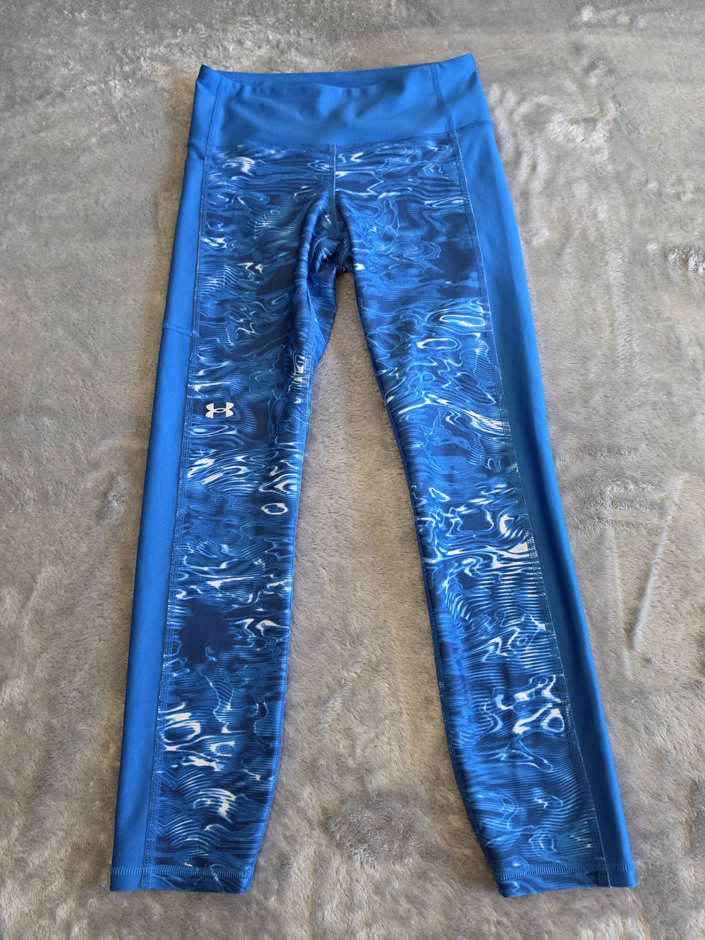 Under Armour Women’s Blue Printed Performance Leggings
